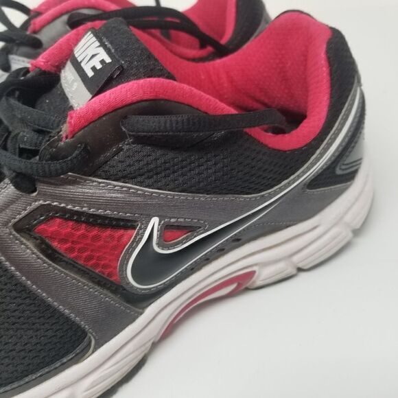 NIKE DART 9 RUNNING SHOE. PINK BLACK. SIZE 11. UK SIZE 8.5. EUR 43. - Picture 3 of 12